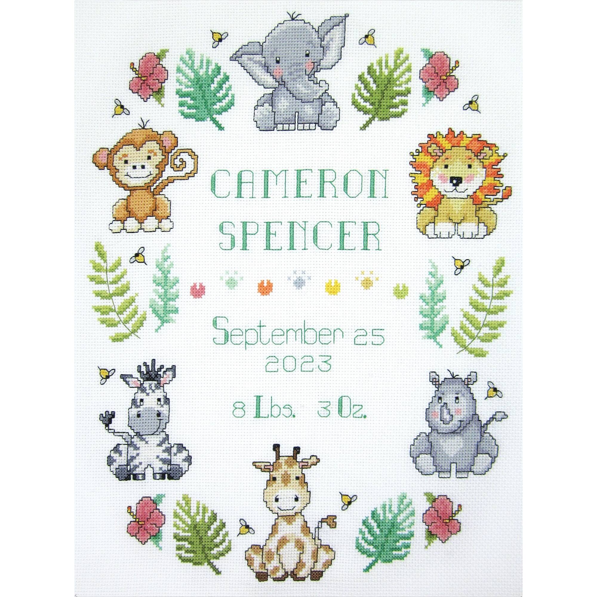 Design Works™ In the Jungle Counted Cross Stitch Kit